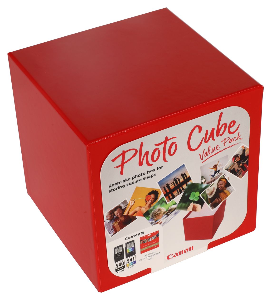 PG-540/CL-541 Photo Cube Value Pack originale Druckerpatronen Schwarz, Cyan, Magenta, Gelb 