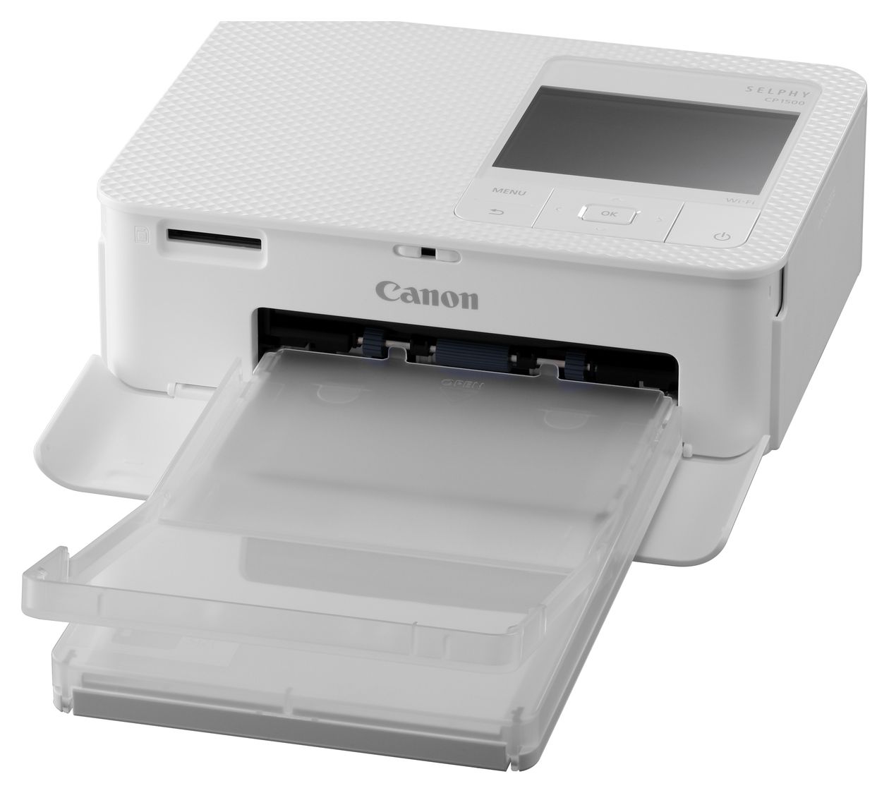 Selphy CP1500 4" x 6" (10x15 cm) Foto Drucker 300 x 300 DPI  (Weiß) 