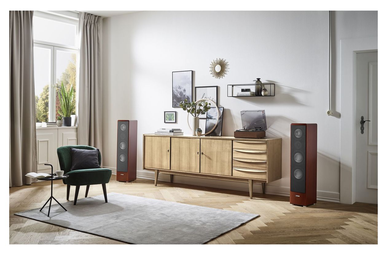 Ergo690 DC 170 W 3-Wege Lautsprecher  (Schokolade) 