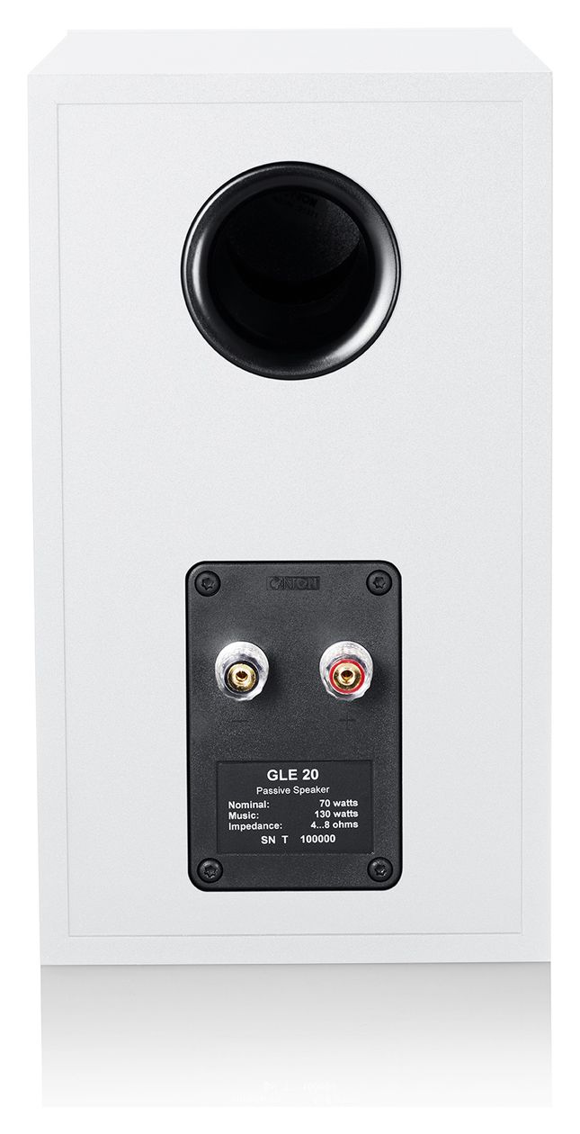 GLE20 Regal Lautsprecher 70 W 2-Wege Lautsprecher  (Weiß) 