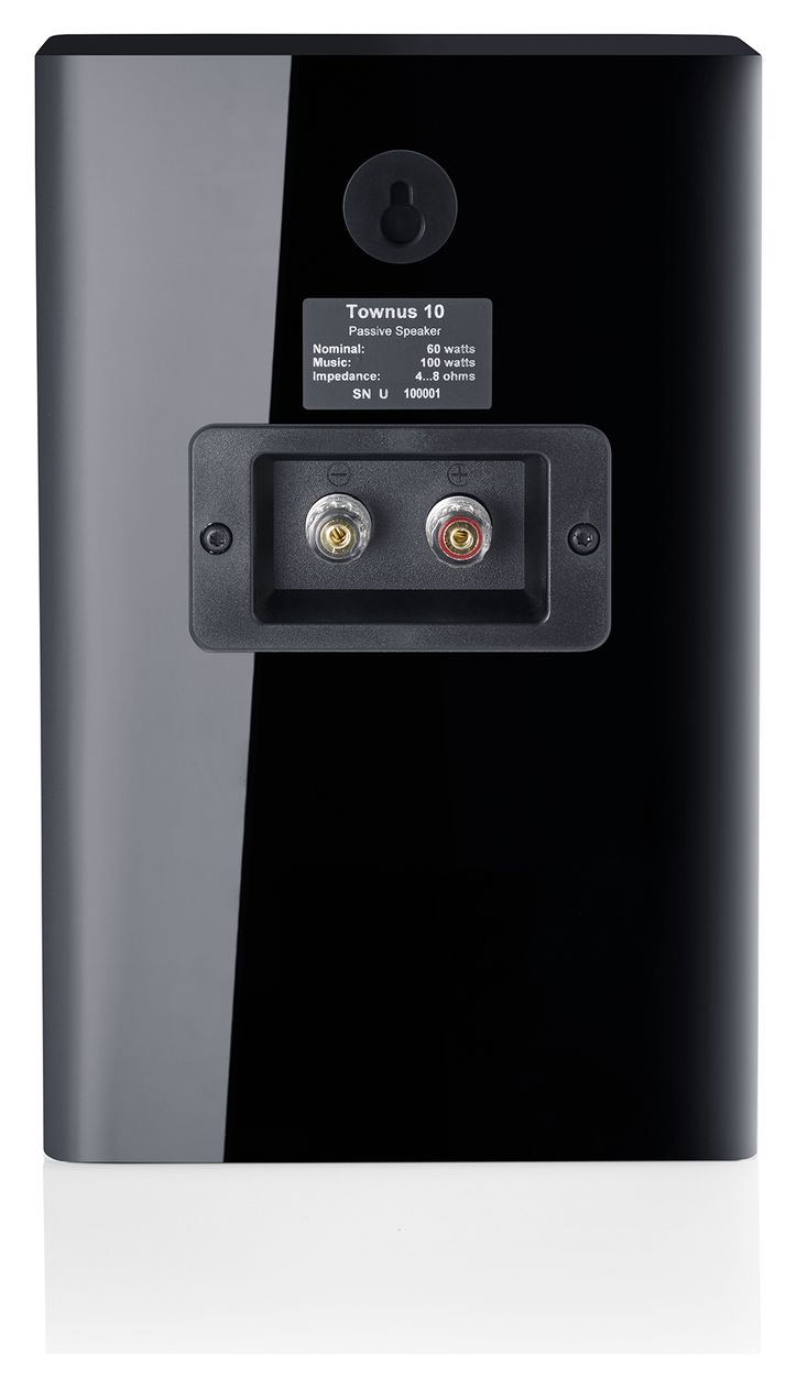 Townus 10 100 W 2-Wege Lautsprecher  (Schwarz) 
