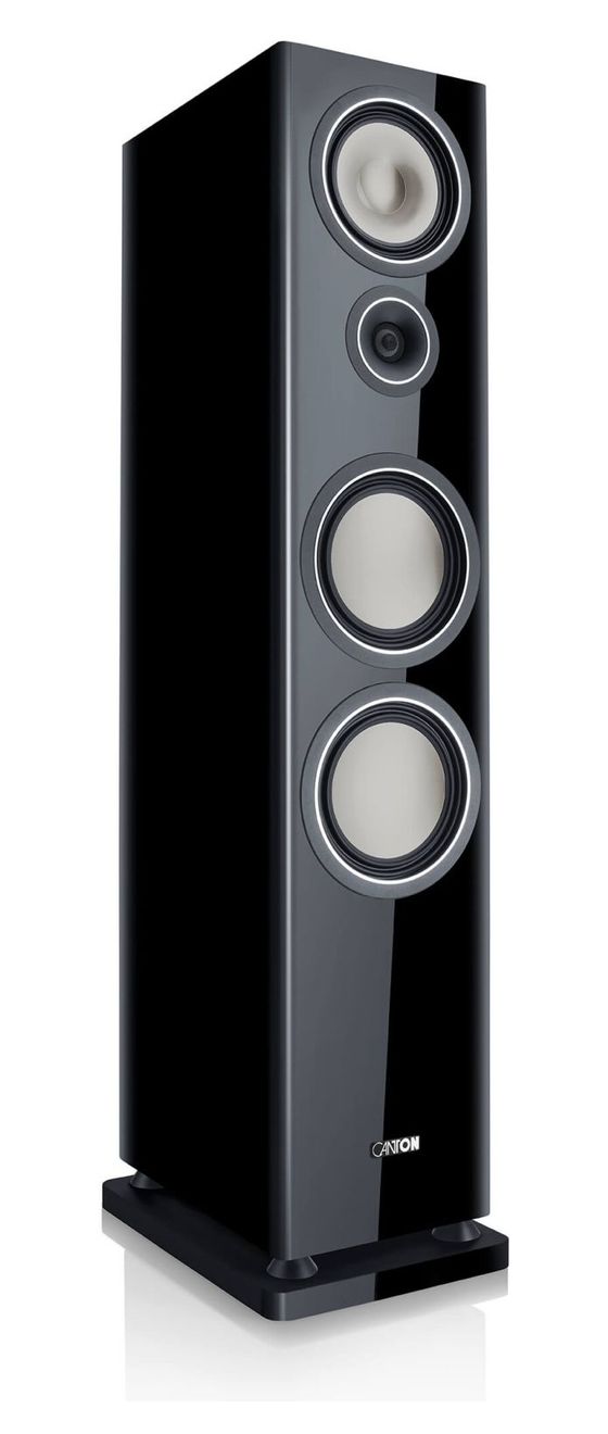 Townus 100 340 W 3-Wege Lautsprecher  (Schwarz) 