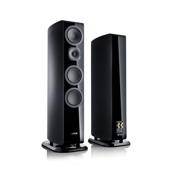 Vento 81 140 W 3-Wege Lautsprecher  (Schwarz) 