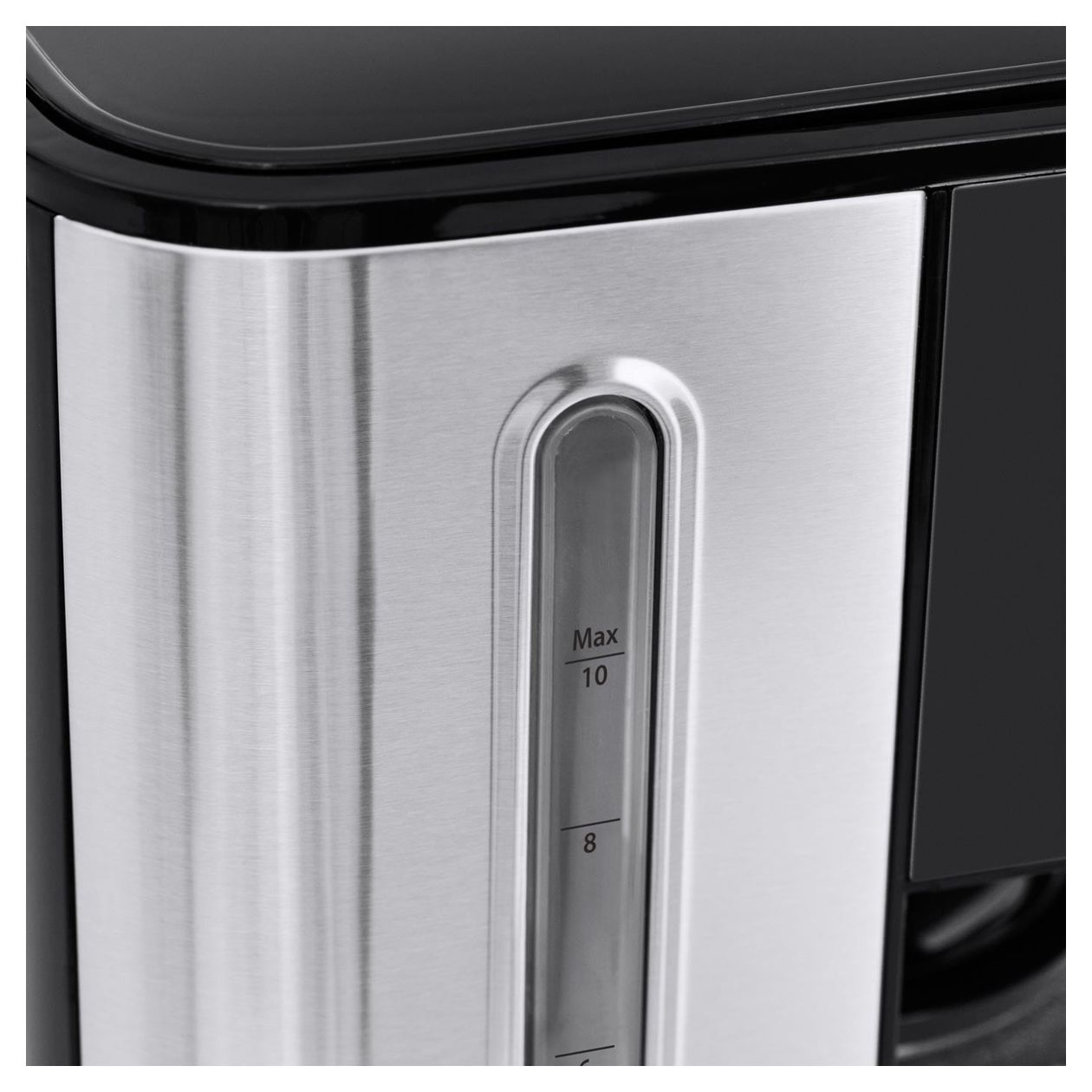 1845 Coffee Taste&Style Duo Thermo 10 Tassen Filterkaffeemaschine 1,2 l  (Schwarz, Edelstahl) 