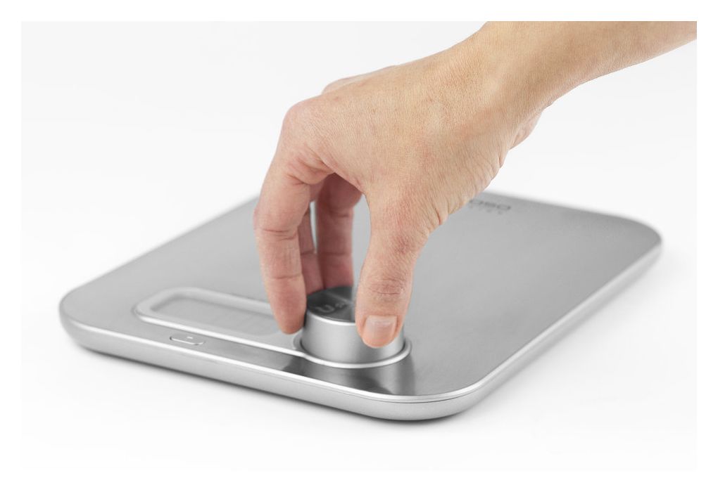 Kitchen Energy Elektronische Küchenwaage bis 5 kg Genauigkeit 1 g  (Edelstahl) 