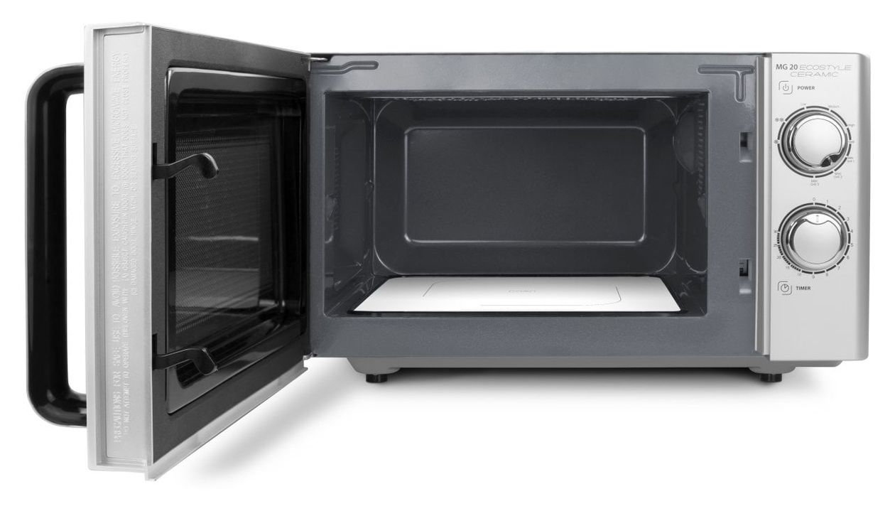 MG20 Standgeräte Solo 700 W Größe: klein 5 Stufen Grill  (Silber) 