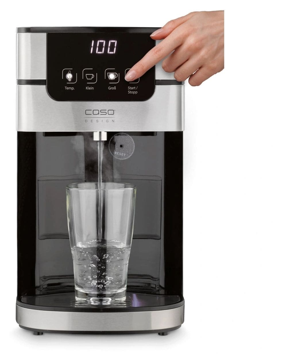 PerfectCup 1000 Pro Teemaschine  (Schwarz, Edelstahl) 