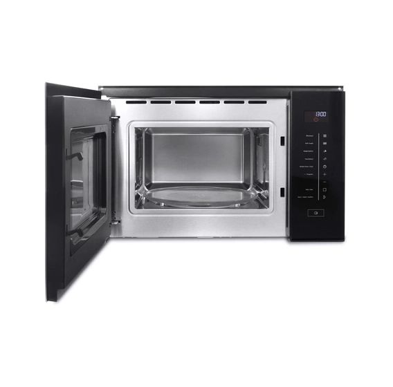 Selection E25 MGS Einbau-Mikrowelle 900 W Größe: mittel 5 Stufen Grill (Schwarz, Edelstahl) 