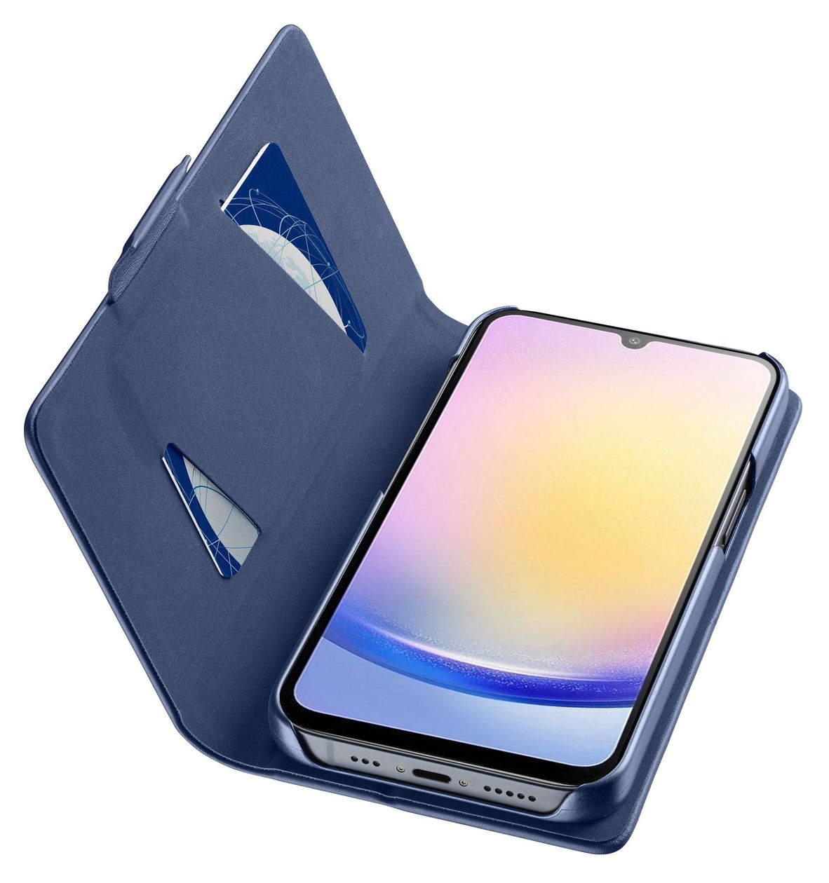 Book Agenda Folio für Samsung Galaxy A26  (Blau) 