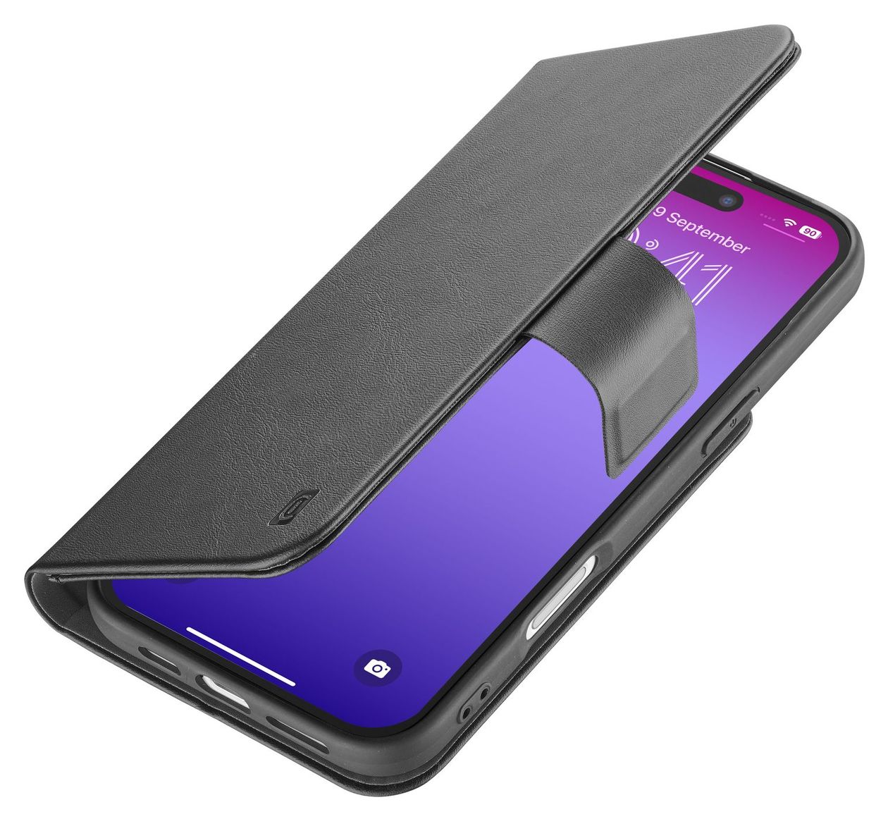 Book Agenda Folio für Apple iPhone 17 Pro Max  (Schwarz) 