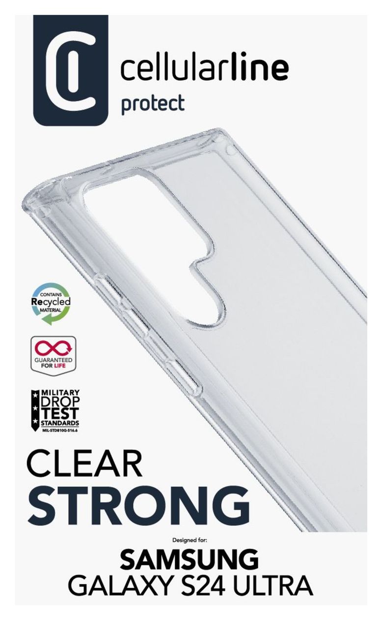 Clear Strong Cover für Samsung Galaxy S24 Ultra  (Transparent) 