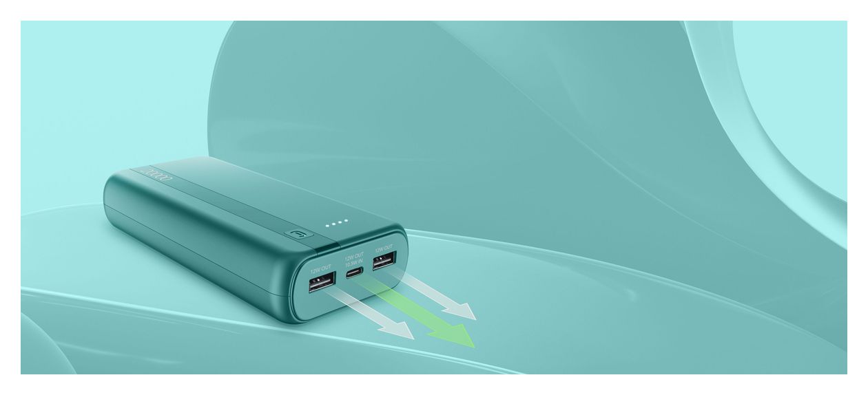 Essential 20000 mAh Powerbank USB Typ-C  (Blau) 