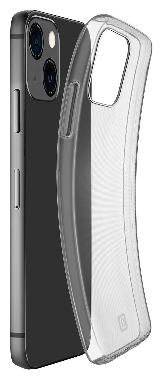 Fine Cover für Apple iPhone 15  (Transparent) 