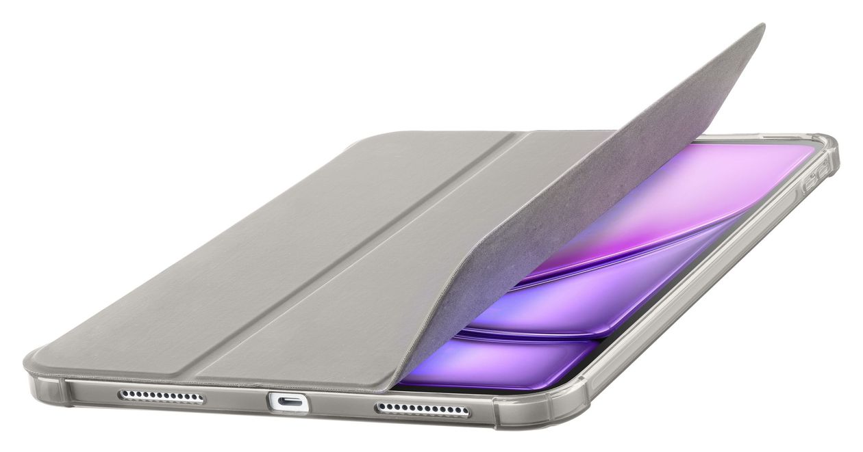 Folio Pro Folio aus Kunstleder für Apple IPAD AIR 10.9" (2020) IPAD AIR 10.9'' (2022) IPAD AIR 11" (2024) IPAD PRO 11" (2018) bis 27,9 cm (11") (Grau) 