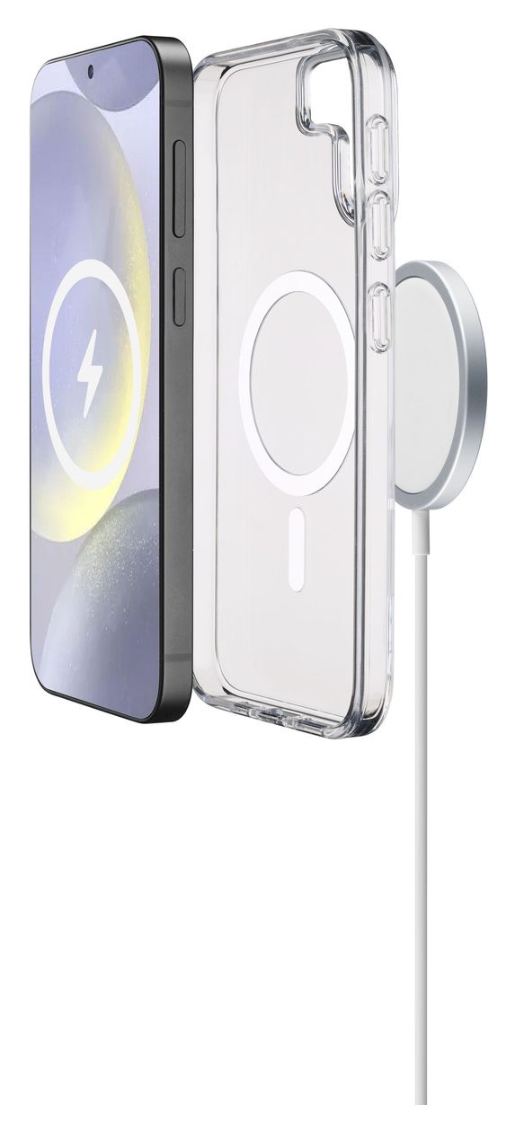 Gloss Mag Cover für Samsung Galaxy S25+  (Transparent) 