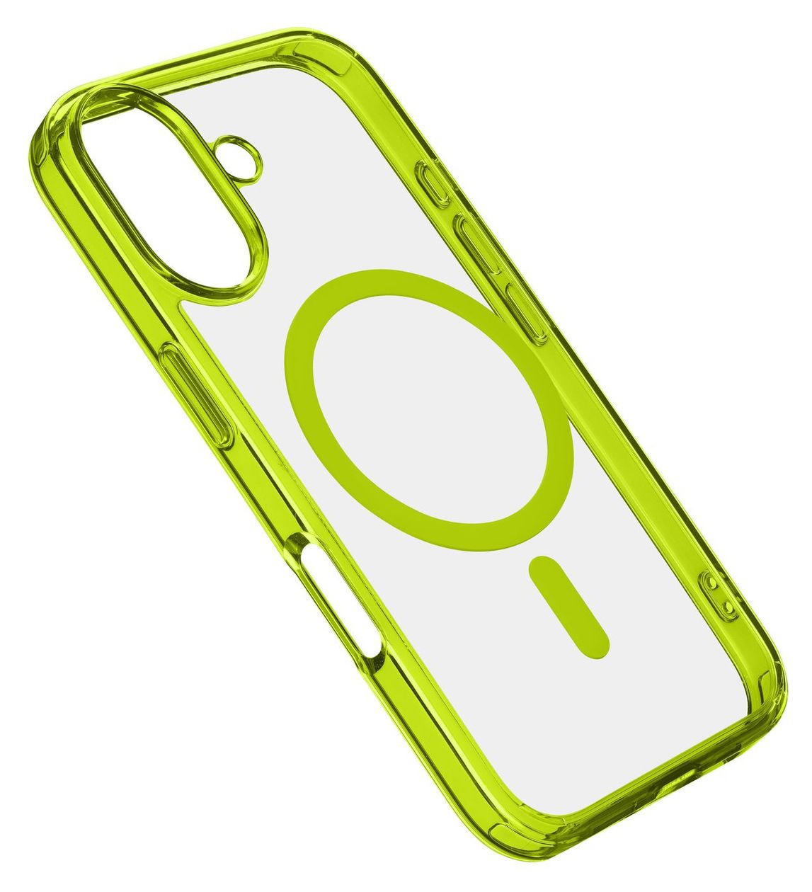Iconic Mag Cover für Apple iPhone 16  (Limette) 