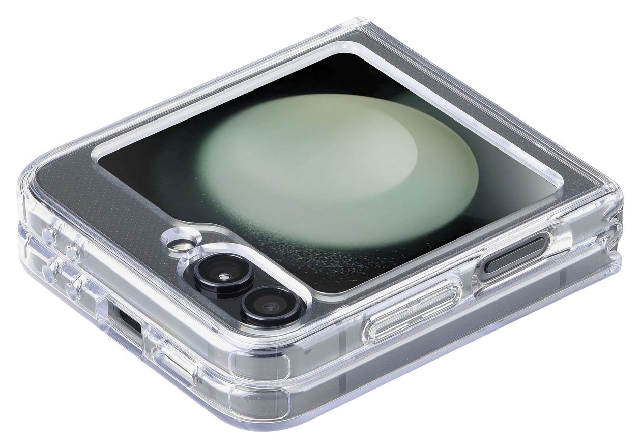 Impact Clear Case Cover für Samsung Galaxy Z Flip6  (Transparent) 