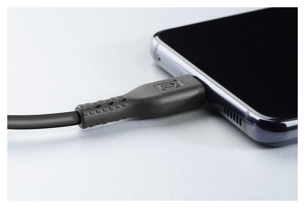 Power Cable USB A auf Micro-USB B Männlich bis 10 W 2 m  (Schwarz) 