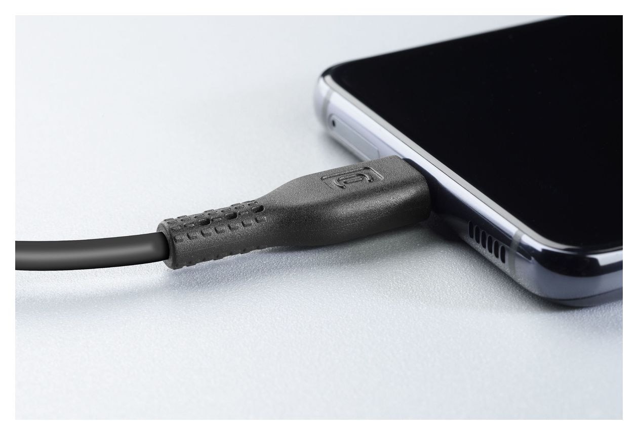Power Cable USB C auf USB C Männlich bis 60 W 1,2 m  (Schwarz) 