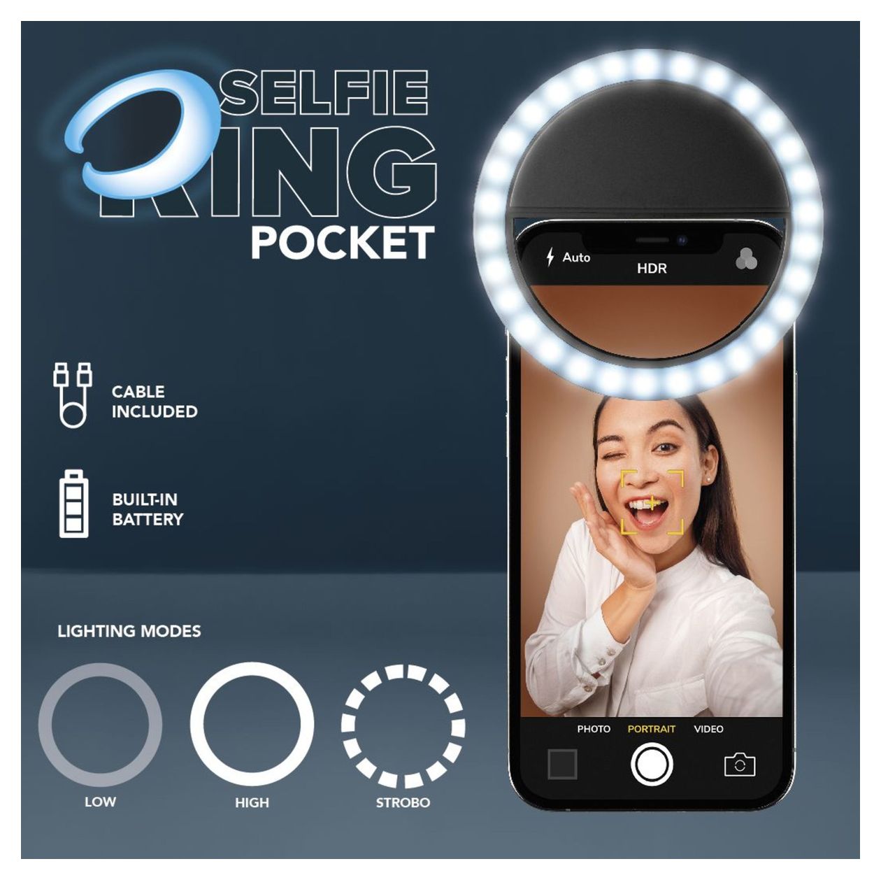 Selfie Ring Pocket - Universal 