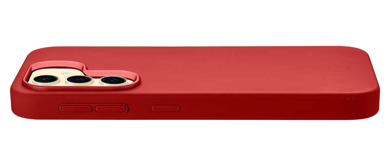 Sensation+ Cover für Samsung Galaxy S25  (Rot) 