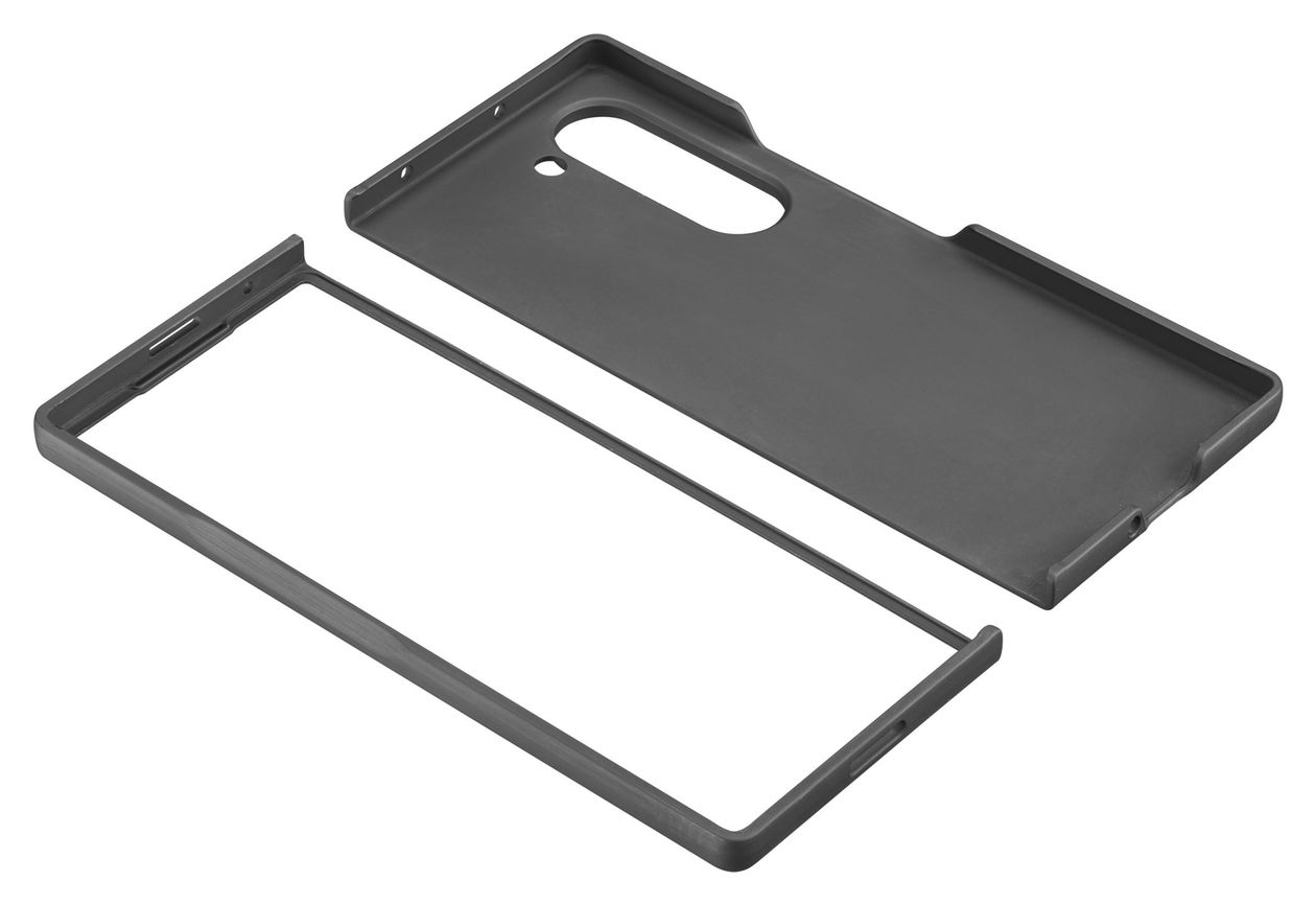 Slim Duo Mantelhülle für Samsung Galaxy Z FOLD 7  (Schwarz) 