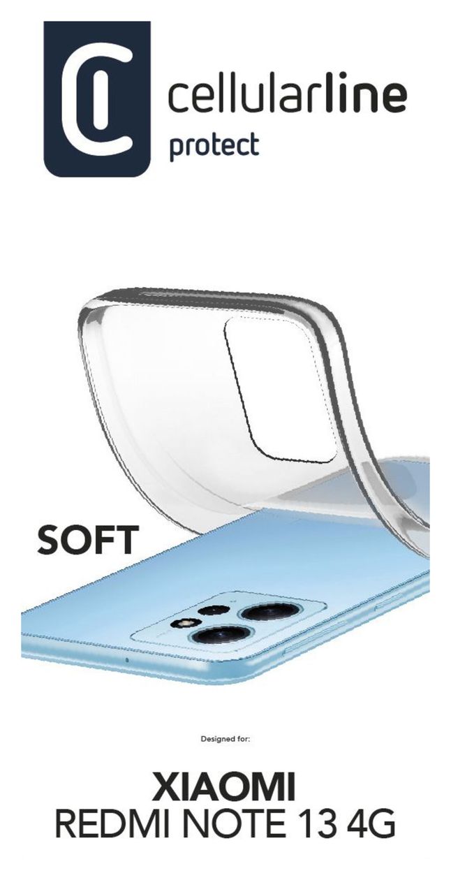 Soft Cover für Xiaomi Redmi Note 13  (Transparent) 