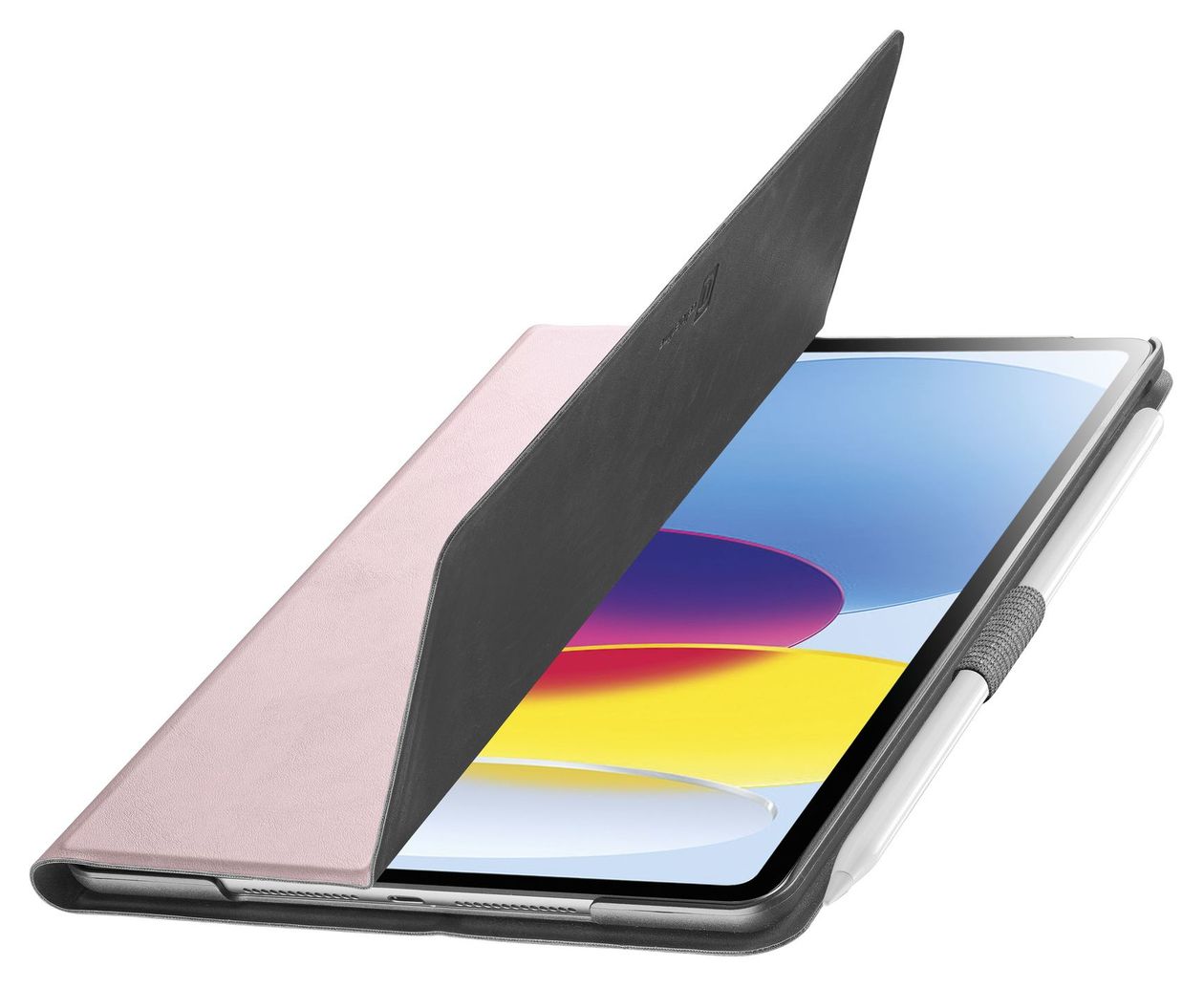 Stand Folio aus Kunstleder für Apple iPad Air 13 Zoll und iPad Pro 12.9 Zoll bis 33 cm (13") (Pink) 