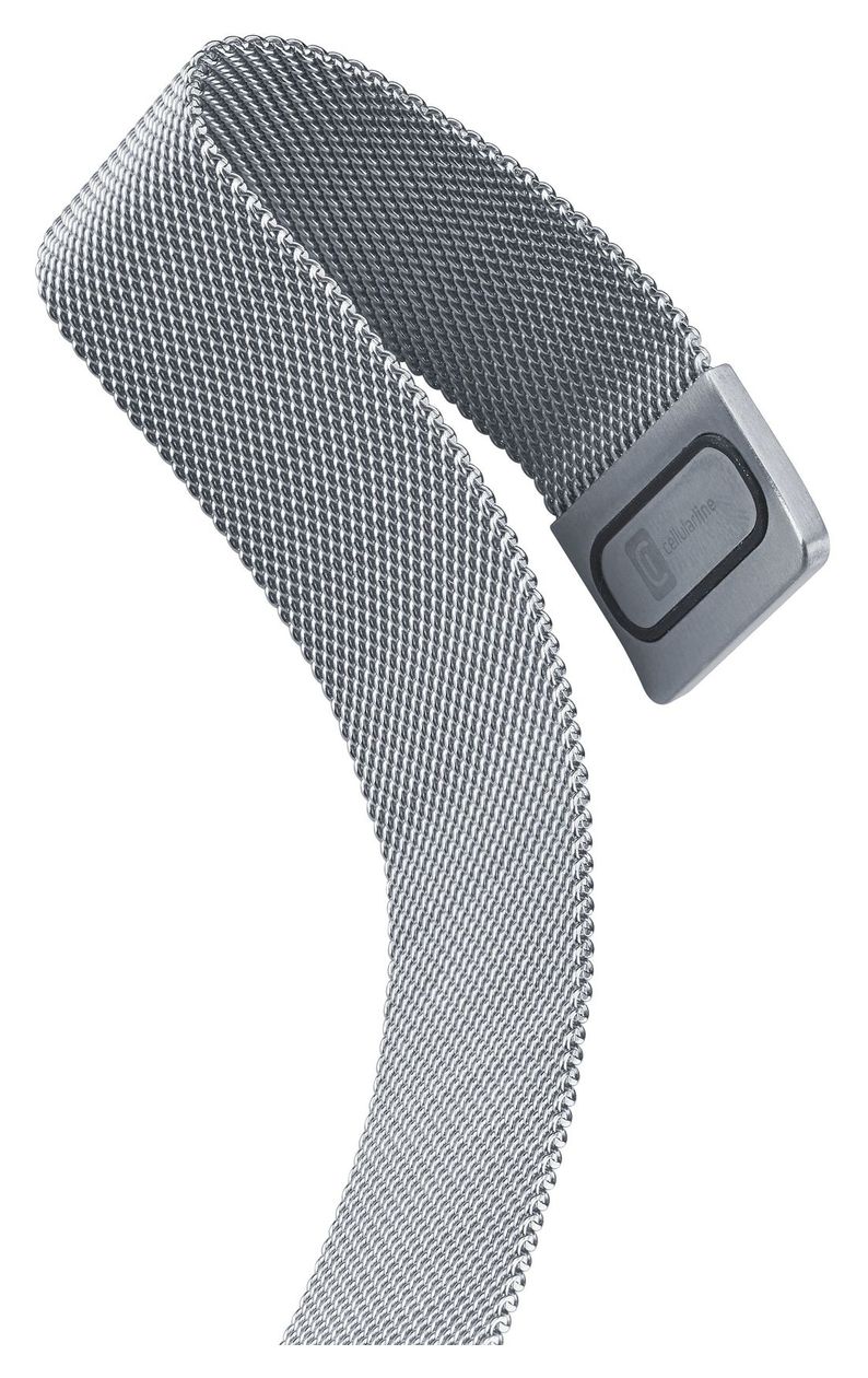 Steel Band Armband 0 mm Apple Watch 42/44/45/49 mm  (Silber) 