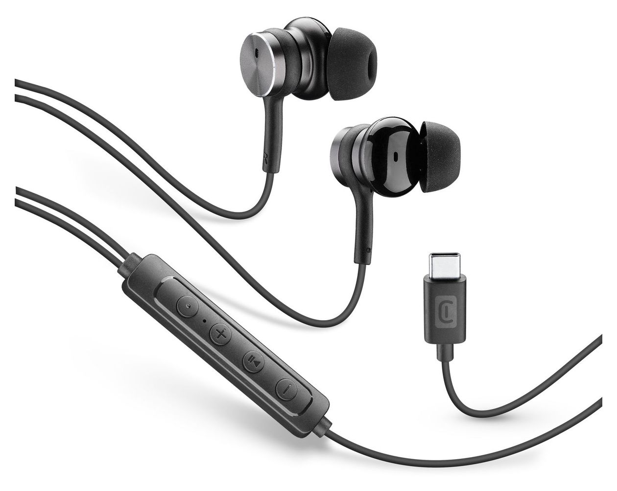 Viper In-Ear Kopfhörer Kabelgebunden USB Typ-C  (Schwarz) 