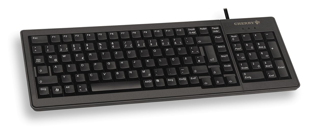 G84-5200 Complete Büro Tastatur USB  (Schwarz) 
