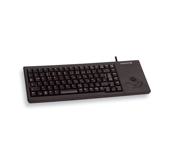 G84-5400 Trackball Universal Tastatur USB  (Schwarz) 