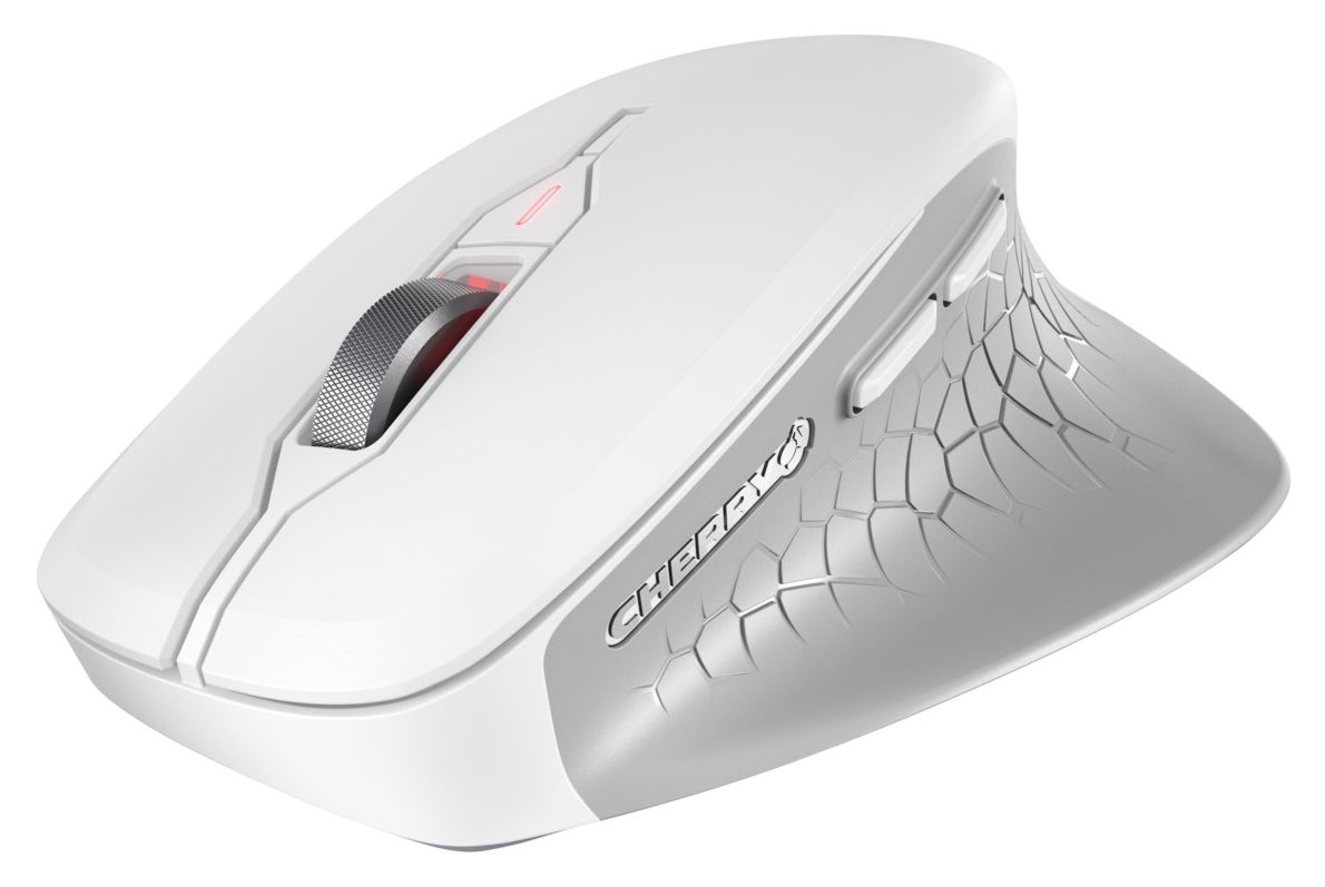 JW-8550 4000 DPI Universal Maus Optisch  (Grau, Weiß) 