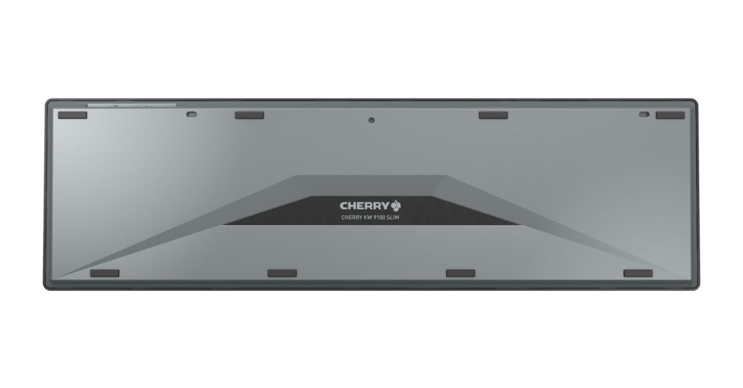 KW9100 Slim Universal Tastatur RF Wireless + Bluetooth 2.4 - 2.4835 GHz  (Schwarz) 