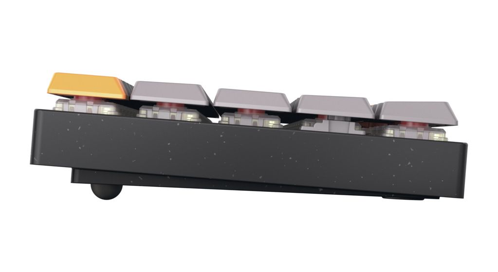 MX-LP 2.1 RGB-LED Gaming Tastatur RF Wireless + Bluetooth 2.4 GHz  (Schwarz) 