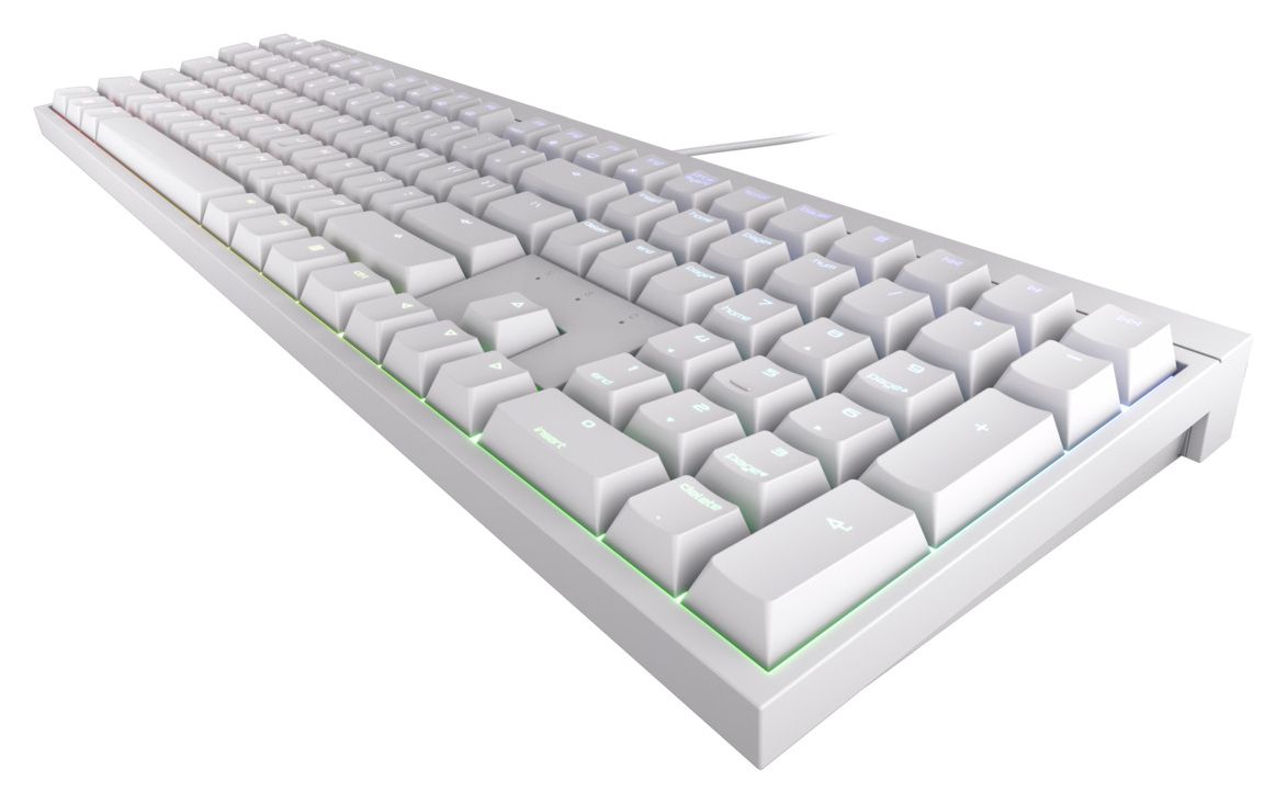 MX2.0S RGB-LED Gaming Tastatur USB  (Weiß) 