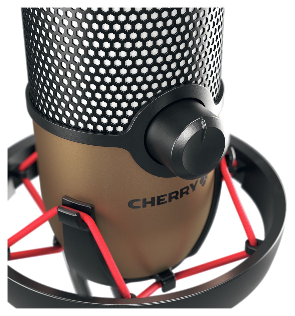 UM9.0 Pro RGB Kabelgebunden Tischmikrofon 192 kHz USB  (Schwarz, Kupfer) 