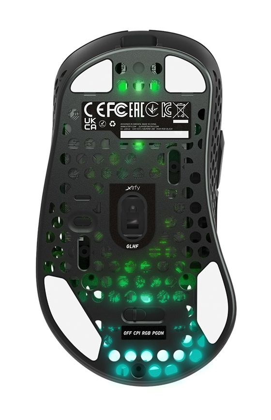 M4 RGB Wireless 19000 DPI Gaming Maus Optisch  (Schwarz) 