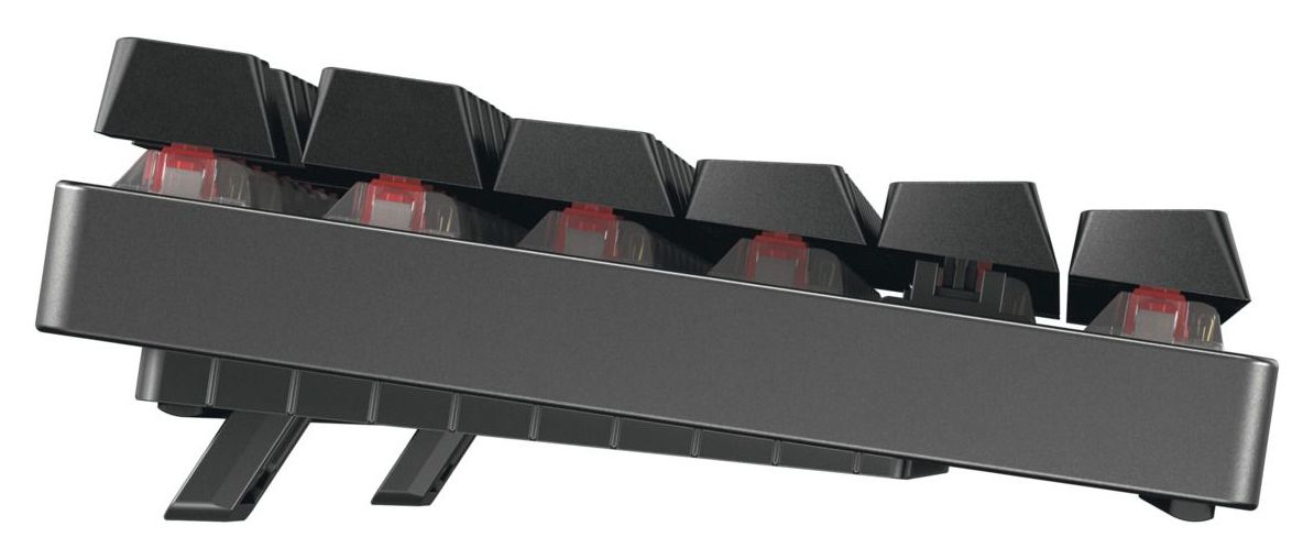 MX8.2 TKL Wireless RGB-LED Gaming Tastatur USB + RF Wireless + Bluetooth 2.4 GHz  (Schwarz) 