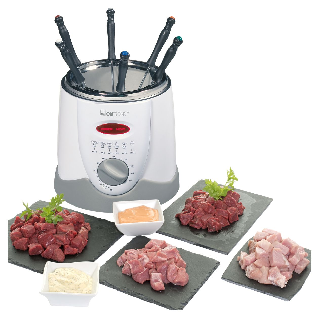 FFR2916 2in1 Fondue Fritteuse 900 W 