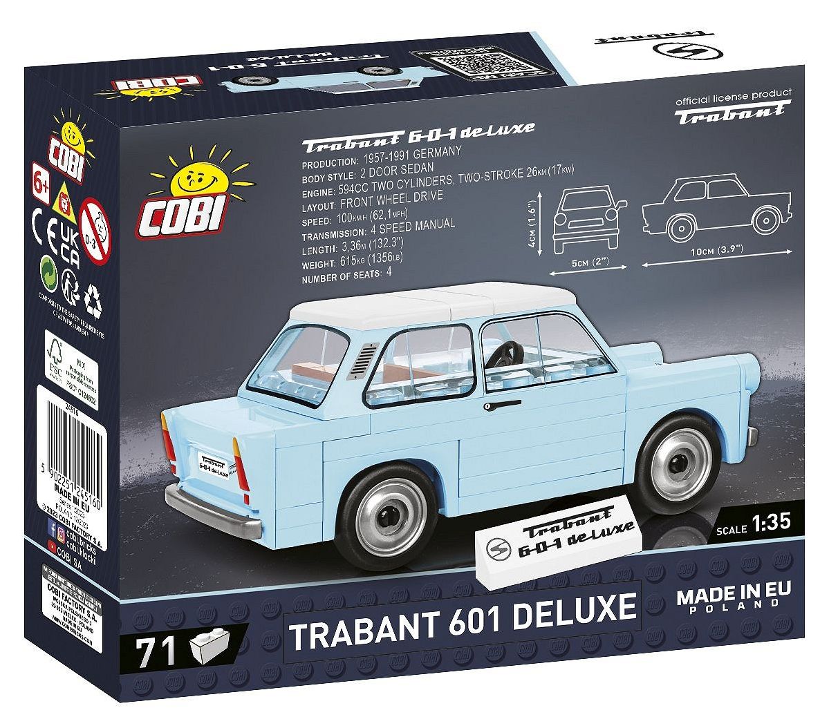 Trabant 601 Deluxe 