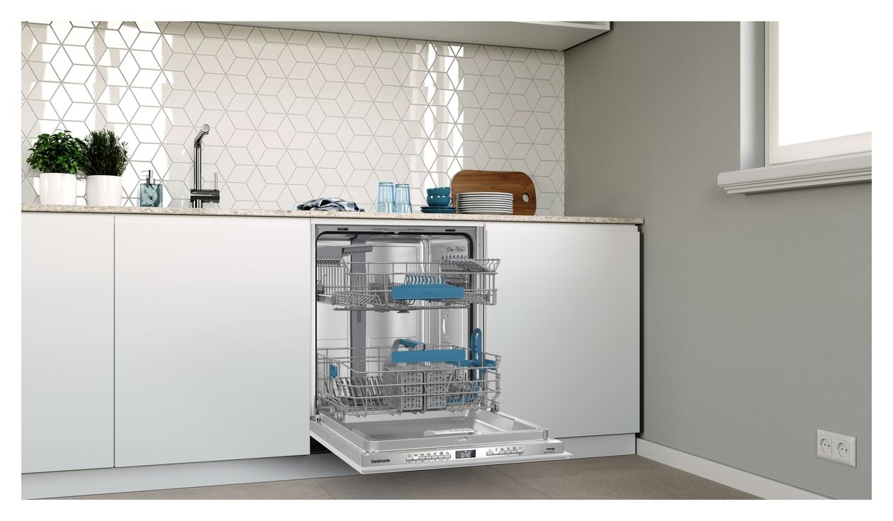 CB6VX01HBD 60 cm Geschirrspüler vollintegriert (ohne Front) Sehr leise 13 Maßgedecke aquaStop Funktion Wärmetauscher 