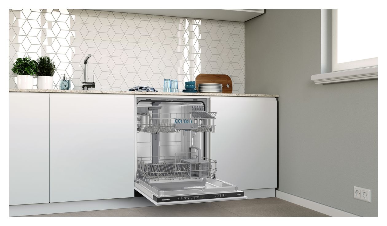 CG5VX01HTD 60 cm Geschirrspüler vollintegriert (ohne Front) Leise 13 Maßgedecke aquaStop Funktion 