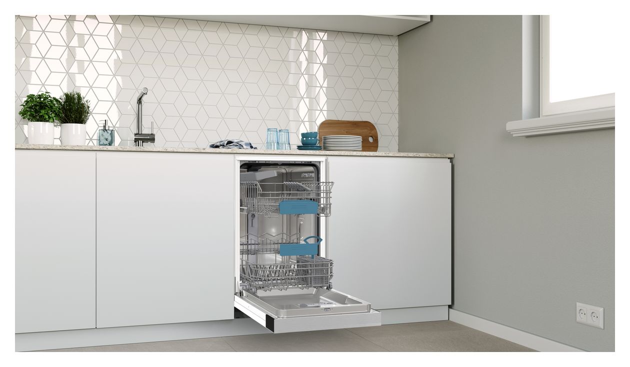 CP6IS01HLD 45 cm Geschirrspüler teilintegriert (ohne Front) Leise 10 Maßgedecke aquaStop Funktion Wärmetauscher 
