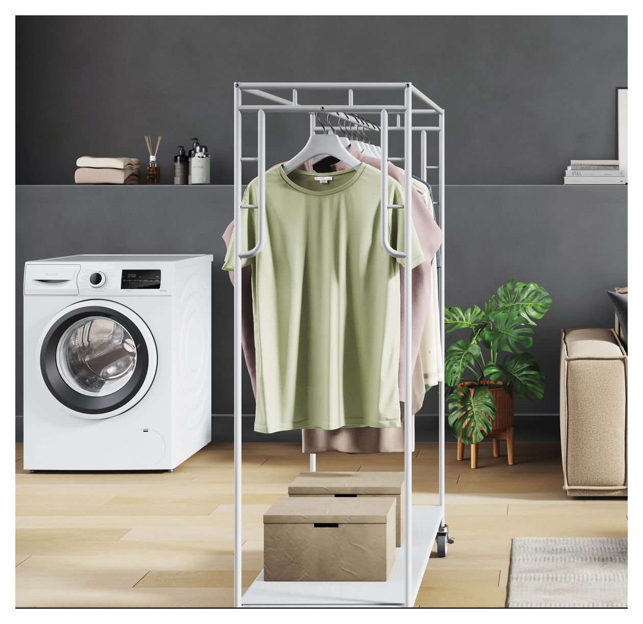 CWF14N27 8 kg Frontlader Waschmaschine 1400 U/min aquaStop Funktion 