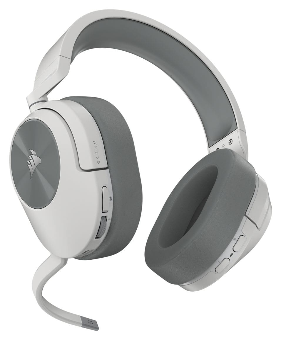 HS55 Wireless Over Ear Bluetooth Kopfhörer kabellos 24 h Laufzeit  (Weiß) 