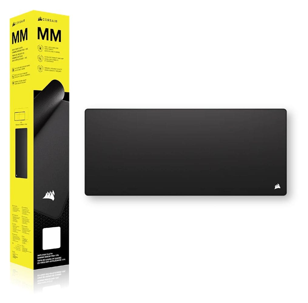 MM Cloth Mauspad  (Schwarz) 