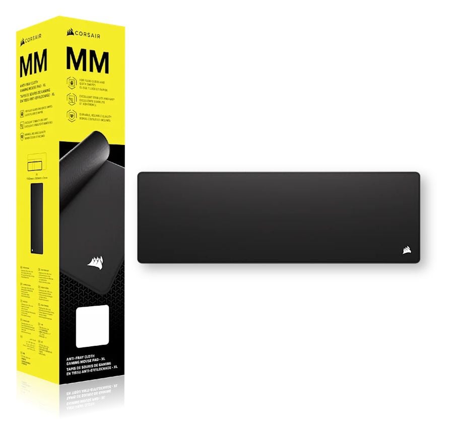 MM Cloth Mauspad  (Schwarz) 