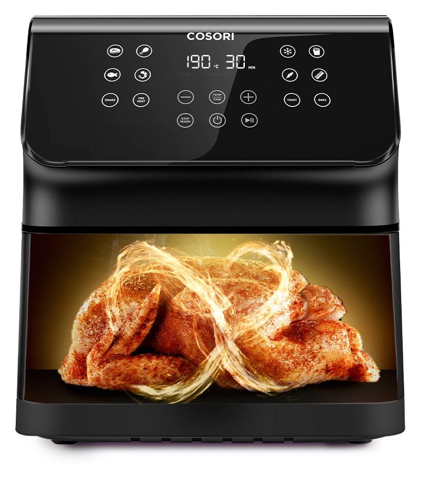Premium II Chef Edition Heißluftfritteuse 6,2 l 1700 W  (Schwarz) 