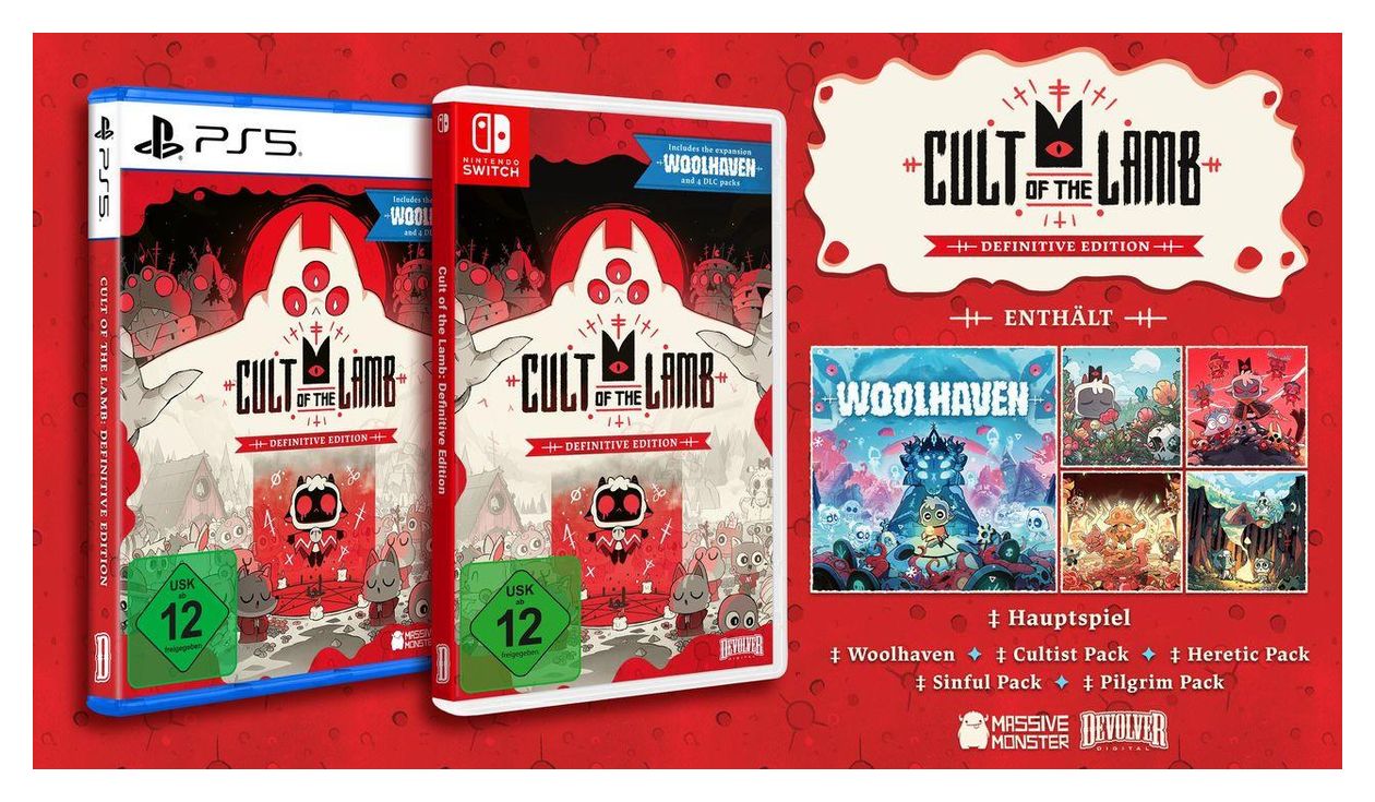 Cult of the Lamb Definitive Edition (PlayStation 5) 